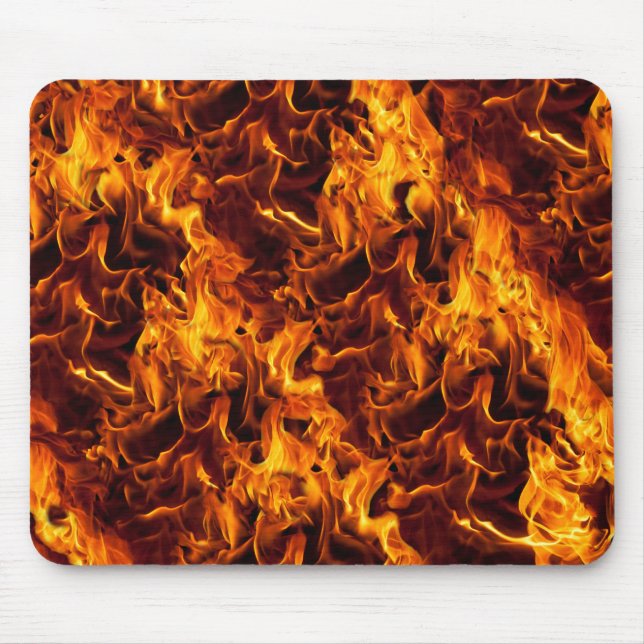 Tapis De Souris Motif incendie et flamme (Devant)