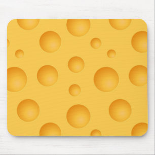 Tapis De Souris Motif jaune de fromage
