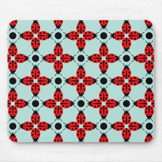 Tapis De Souris Motif Ladybug (Devant)