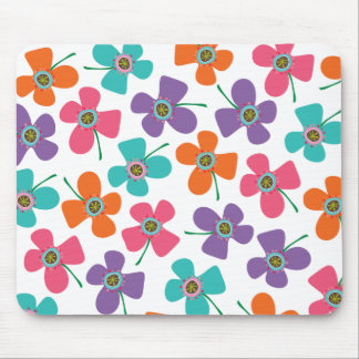 Tapis De Souris Motif lunatique d'amusement d'été de bruit coloré
