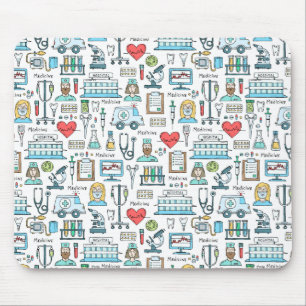 Tapis De Souris Motif Médicale de conception