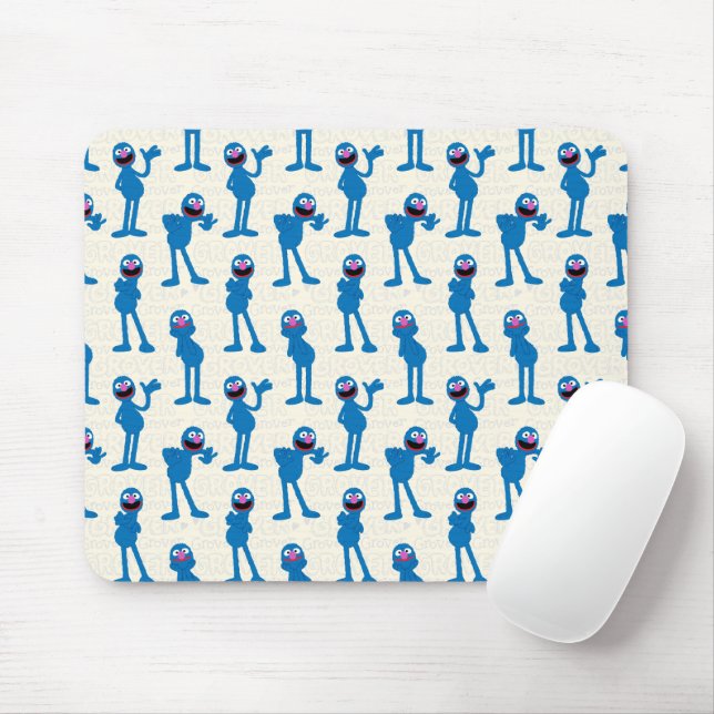 Tapis De Souris Motif mignon de Grover (Avec souris)
