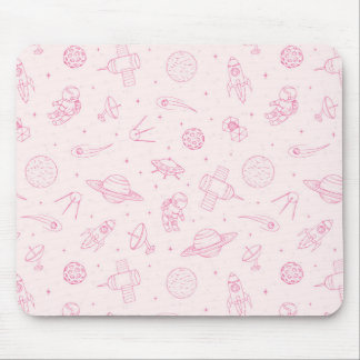 Tapis De Souris Motif mignon de l'espace