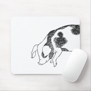 Tapis De Souris Motif minimaliste de Cottagecore vintage représent