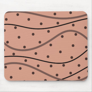 Tapis De Souris Motif Mocha Dots & Stripes
