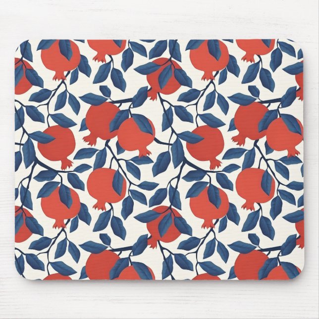 Tapis De Souris Motif moderne de grenade (Devant)