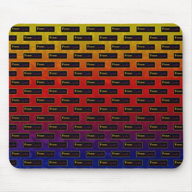 Tapis De Souris Motif Mousepad de logo de FreeClyde (Devant)