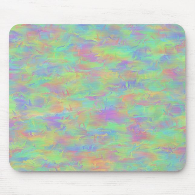 Tapis De Souris Motif multicolore abstrait (Devant)