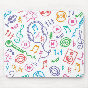 Tapis De Souris Motif musical