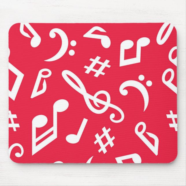 Tapis De Souris Motif musical (Devant)