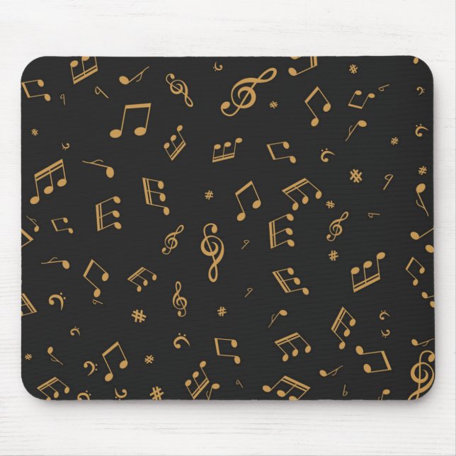 Tapis De Souris Motif musical (Devant)