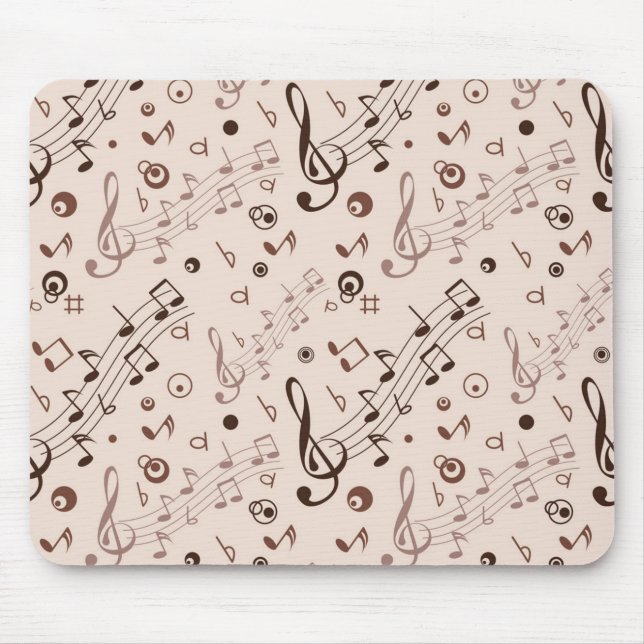 Tapis De Souris Motif musical (Devant)
