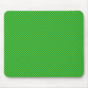Tapis De Souris Motif net vert avec jaune