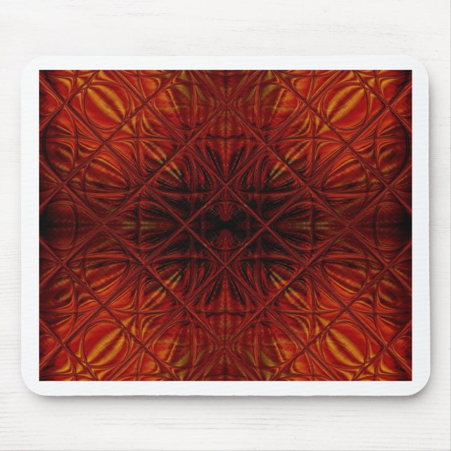 Tapis De Souris Motif noir rouge foncé (Devant)