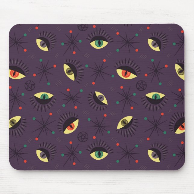 Tapis De Souris Motif occulte gothique foncé (Devant)