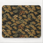 Tapis De Souris Motif oriental du dragon de mer<br><div class="desc">Illustration vectorielle motif traditionnelle asiatique sans soudure © et ® Bigstock® - Tous droits réservés.</div>