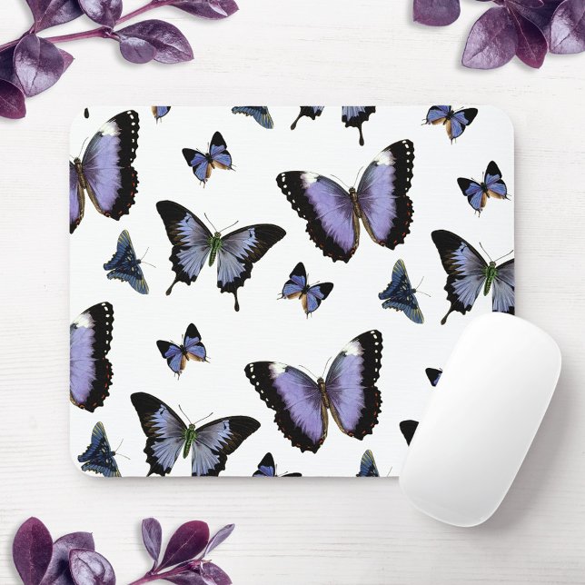 Tapis De Souris Motif papillon pourpre (Créateur téléchargé)
