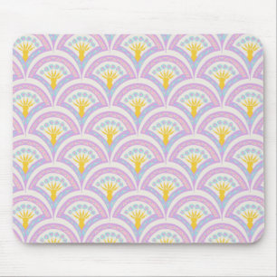 Tapis De Souris Motif Pastel en Coquille