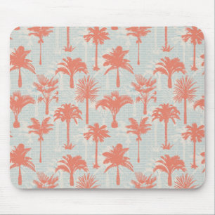 Tapis De Souris Motif Pastel Palm Tree