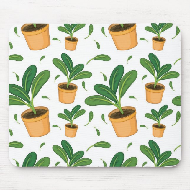 Tapis De Souris motif plante (Devant)
