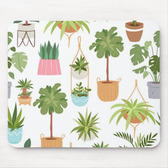 Tapis De Souris motif plante (Devant)