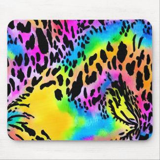 Tapis De Souris Motif Poster de animal coloré