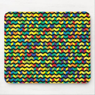 Tapis De Souris Motif Prismatic Chevrons