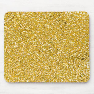 Tapis De Souris Motif PURE GOLD Splatter + votre texte