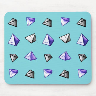Tapis De Souris Motif Pyramide Geek géométrique Math Lover
