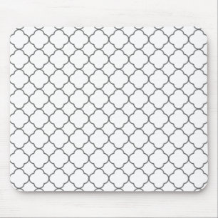 Tapis De Souris Motif Quatrefoil classique