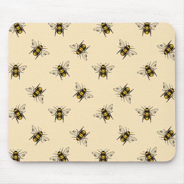 Tapis De Souris Motif Queen Bee (Devant)