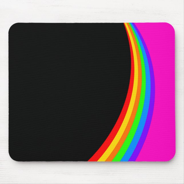 TAPIS DE SOURIS MOTIF RAINBOW (Devant)