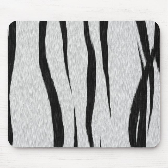 Tapis De Souris Motif Rayures de Tigre (Devant)
