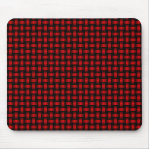 Tapis De Souris Motif Red Black Weaver