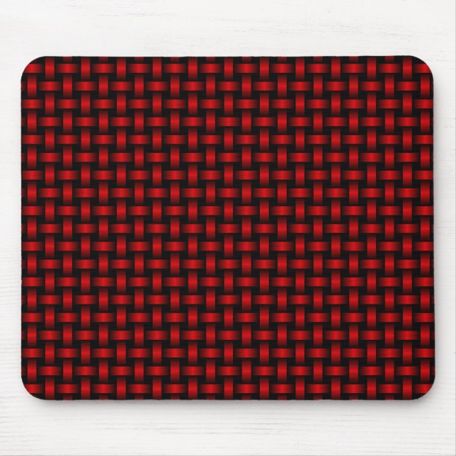 Tapis De Souris Motif Red Black Weaver (Devant)