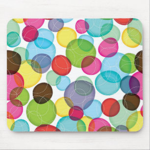 Tapis De Souris Motif rond 2 d'enfants de bulles