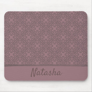 Tapis De Souris Motif Rose Dusty personnalisé