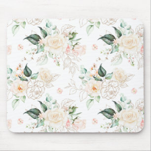 Tapis De Souris Motif rose Floral Garden