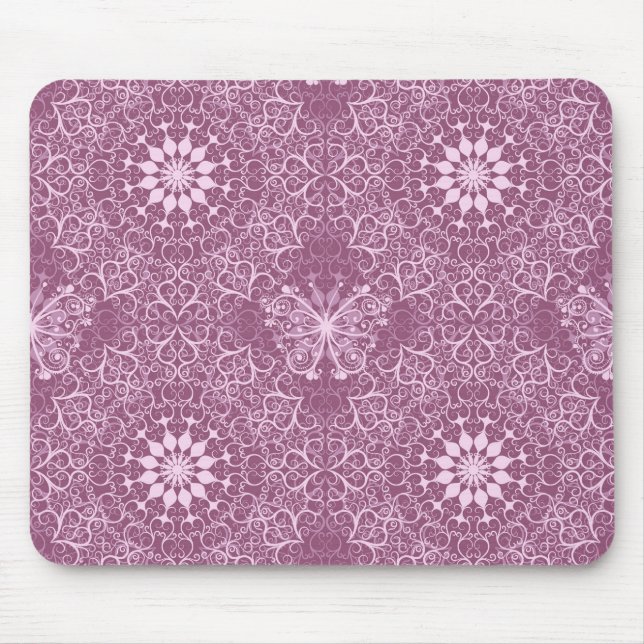 Tapis De Souris Motif rose vintage (Devant)