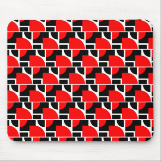 Tapis de souris motif rouge AAA