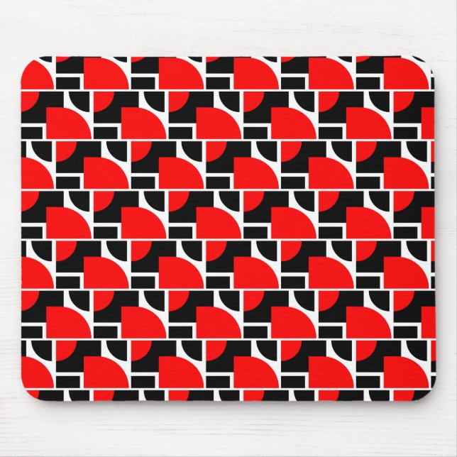 Tapis de souris motif rouge AAA (Devant)