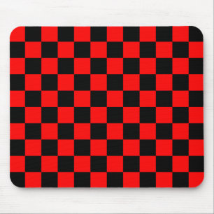 Tapis De Souris Motif rouge et noir de contrôleur