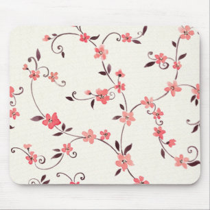 Tapis De Souris Motif sans couture d'aquarelle avec le ressort