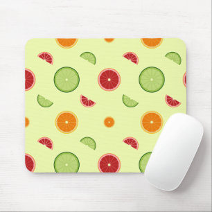 Tapis De Souris Motif sans couture de tranche d'orange