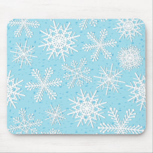 Tapis De Souris Motif Snowflake