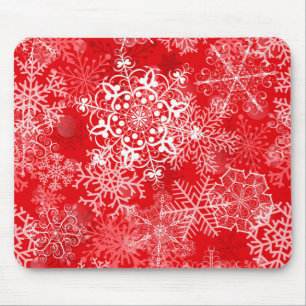 Tapis De Souris Motif Snowflake