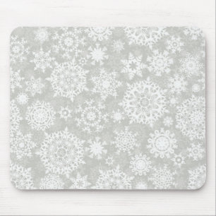 Tapis De Souris Motif Snowflake