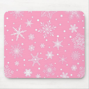 Tapis De Souris Motif Snowflake