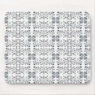Tapis De Souris Motif Soleil Et Fleurs