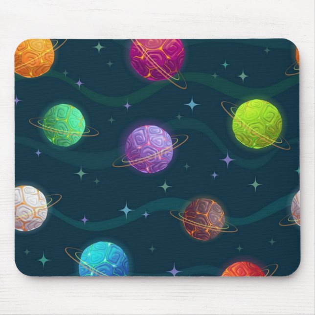 Tapis De Souris Motif spatial (Devant)
